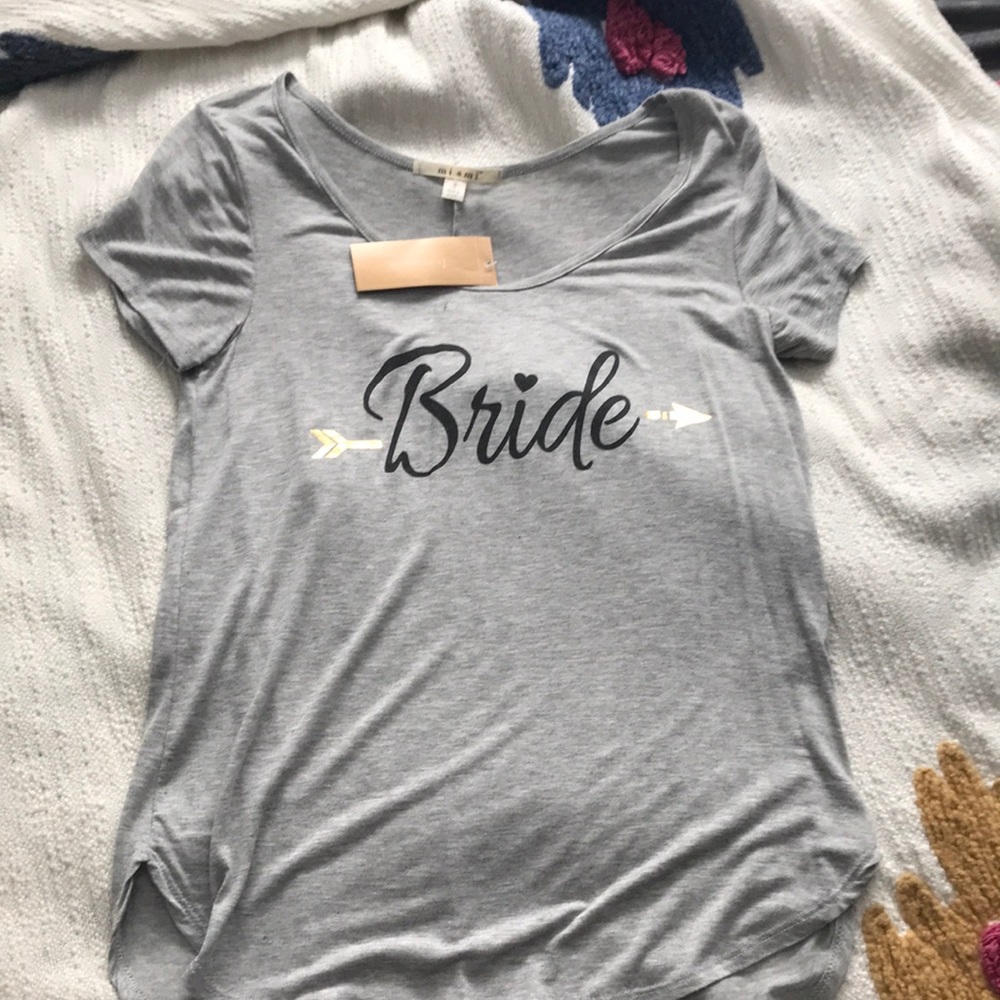 Gray BRIDE T-shirt